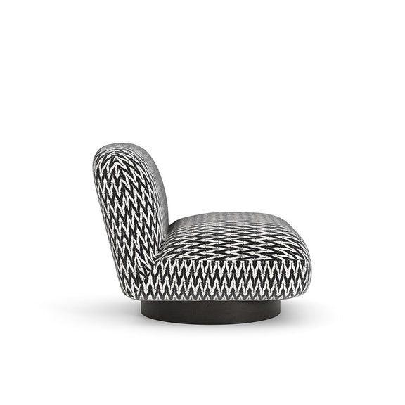 Fotel Graff z obrotową podstawą