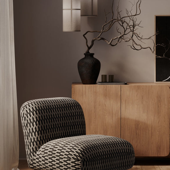 Fotel Graff z obrotową podstawą