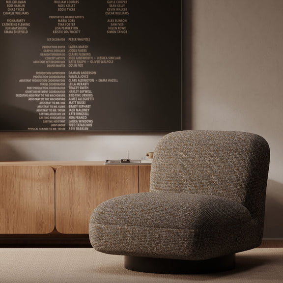 Fotel Hart z obrotową podstawą