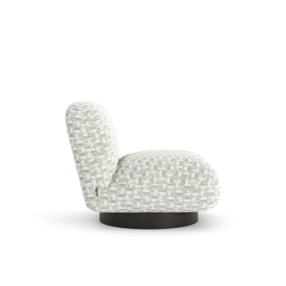 Fotel Onde z obrotową podstawą