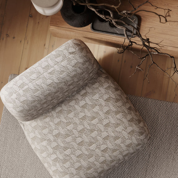 Fotel Onde z obrotową podstawą