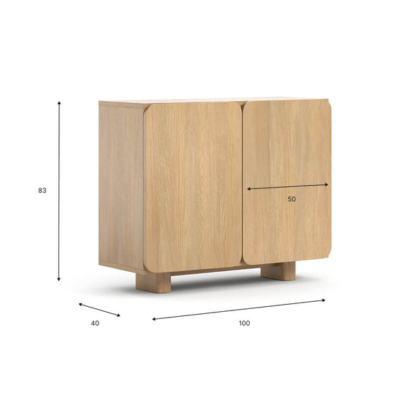 Komoda mała Elio - Dąb Gaja