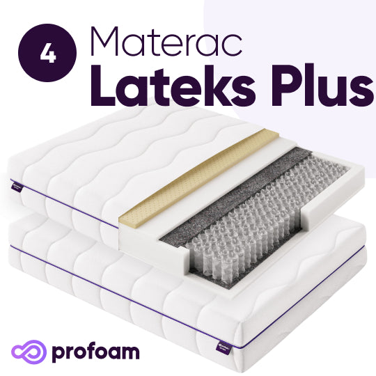 Materac Lateks Plus