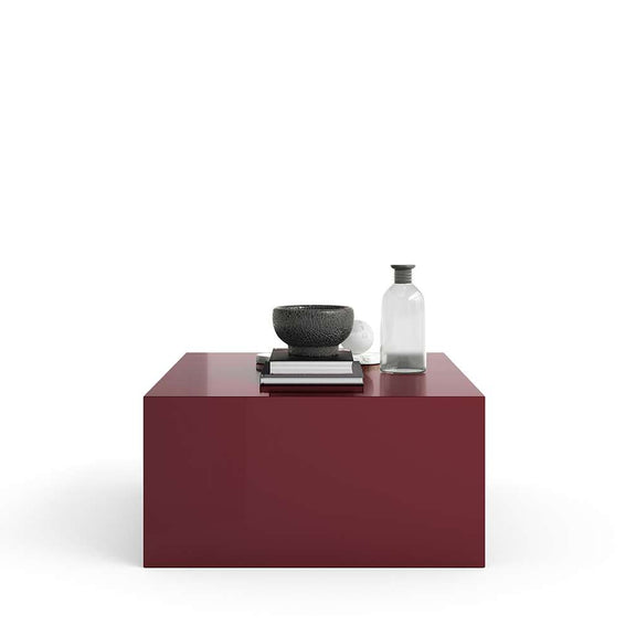 Stolik Kawowy KOVU - Bordowy