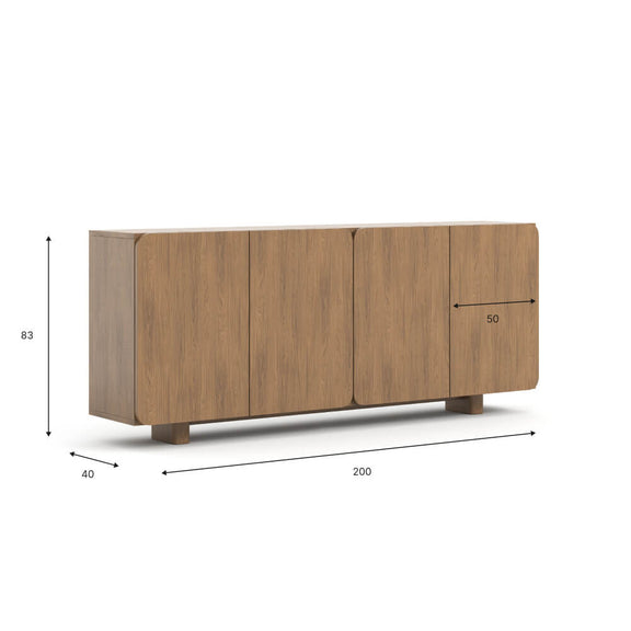 Komoda duża Elio - Dąb Casella