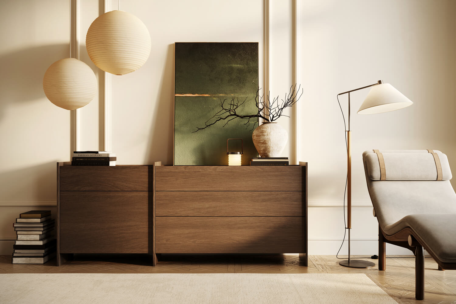 Komoda duża Clea - Dąb Dunin