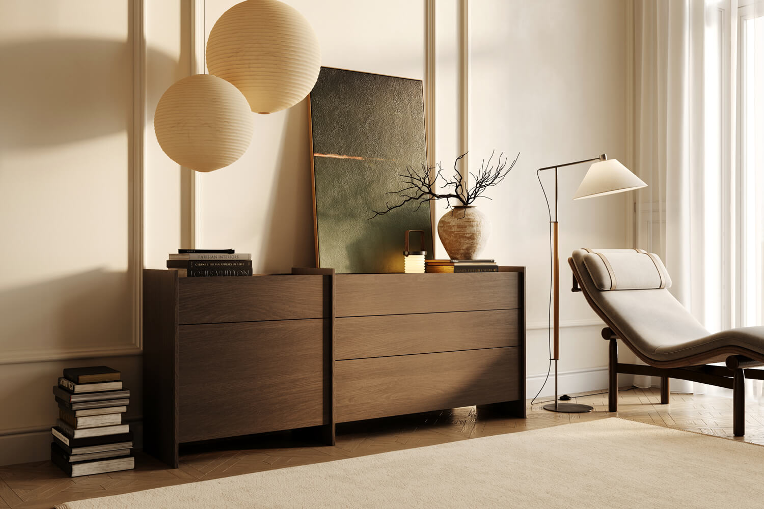 Komoda duża Clea - Dąb Dunin