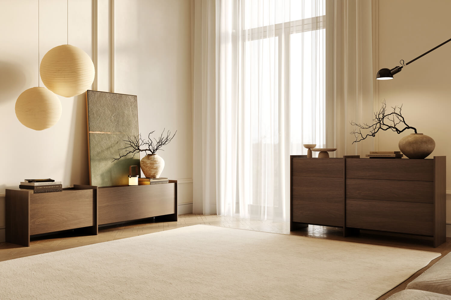 Komoda mała Clea - Dąb Dunin