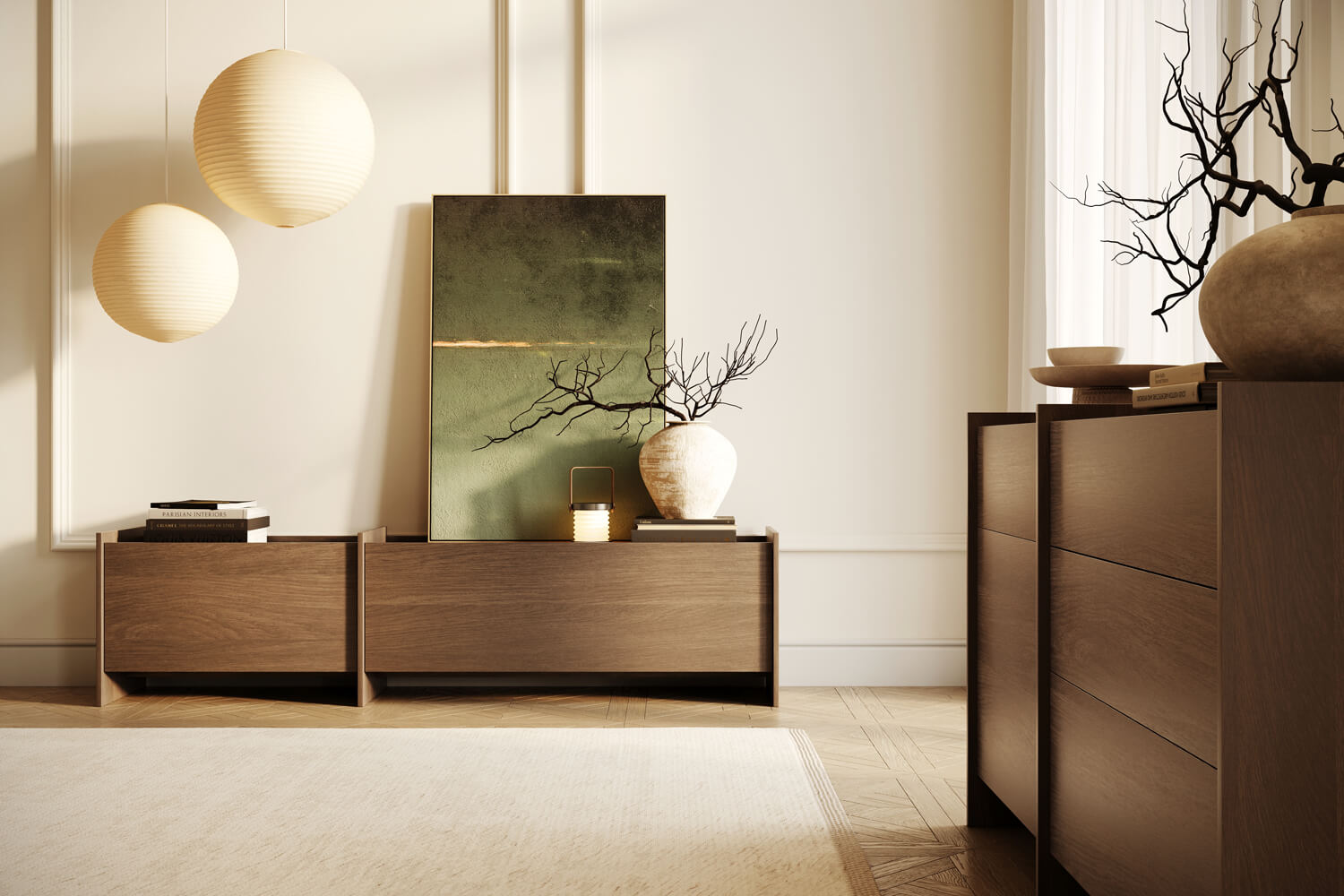 Szafka RTV Clea - Dąb Dunin