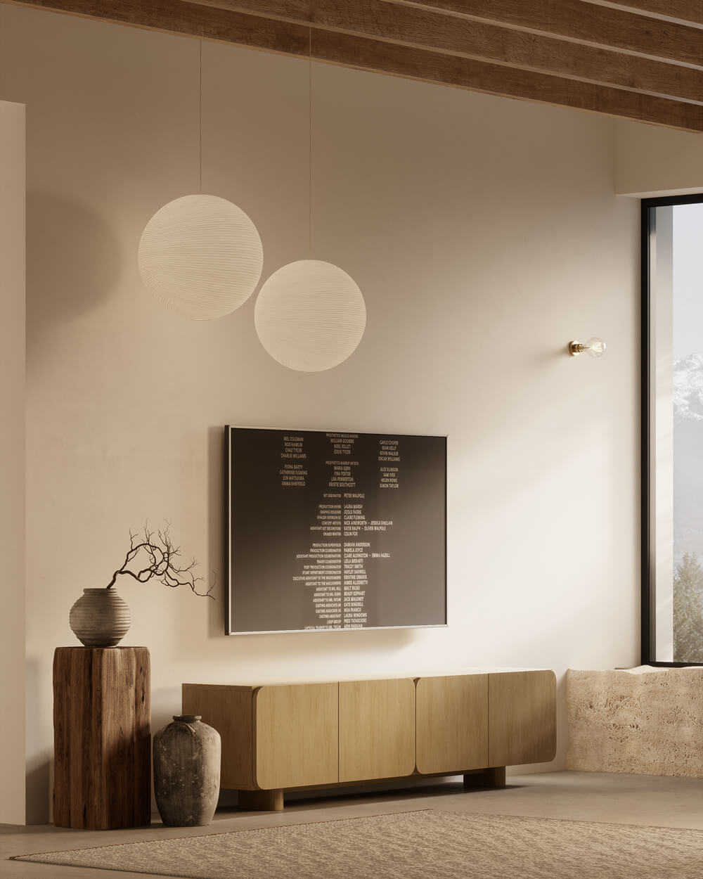 Szafka RTV Elio - Dąb Gaja