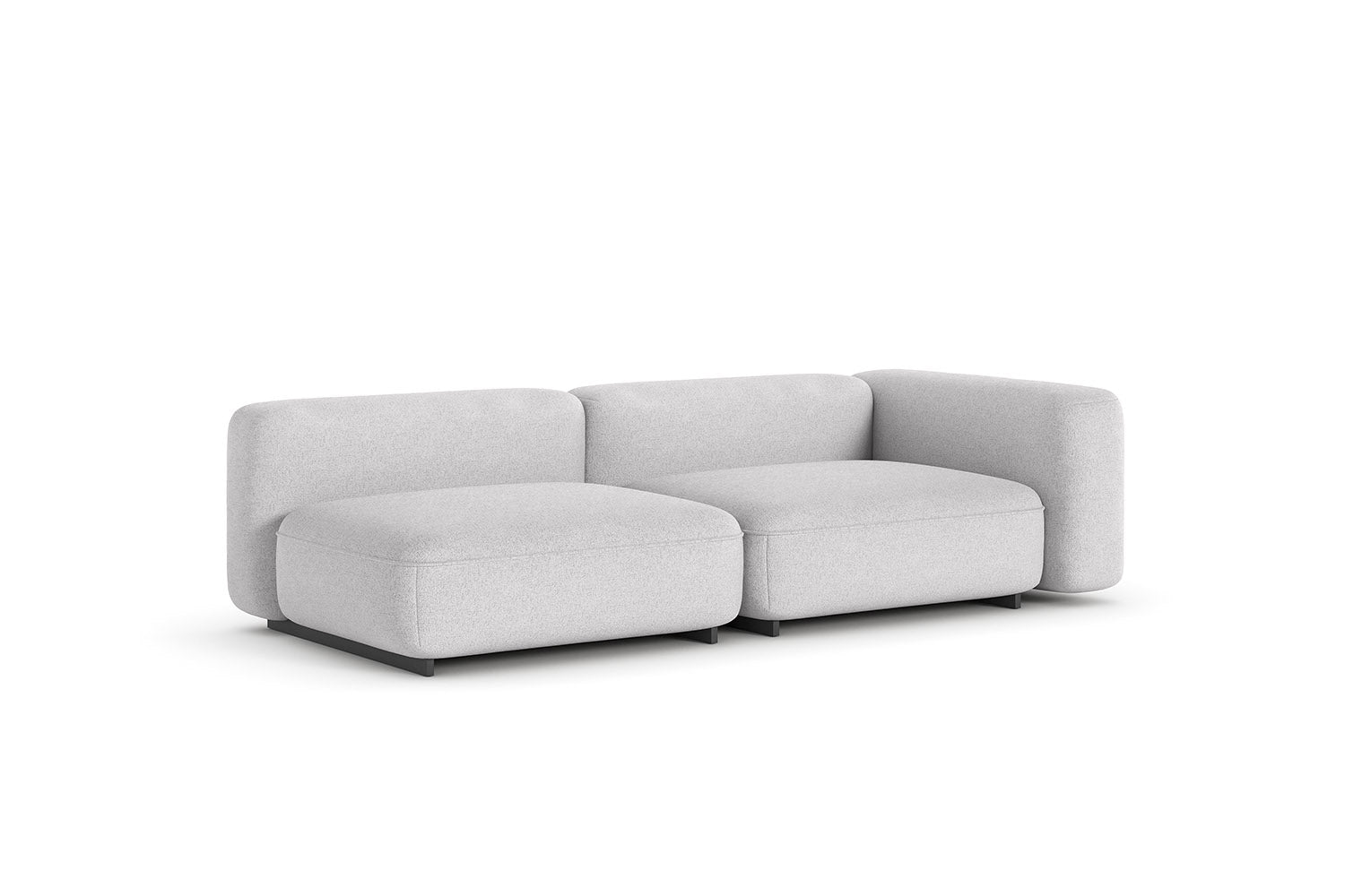 Sofa mini z prawym bokiem Moodu boni 2