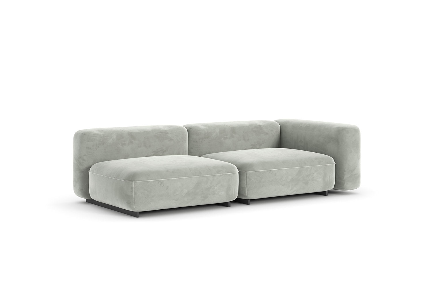 Sofa mini z prawym bokiem Moodu landscape 87