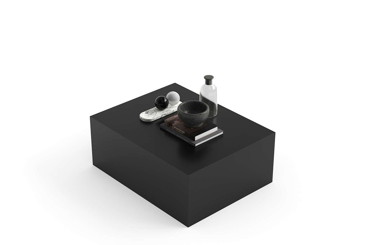 Stolik Kawowy KOVU - Czarny Mat